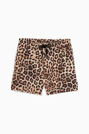 LEO LUXE A-Line All-Over Print 3" Woven Shorts Women, Alpine Snow, extralarge-GBR